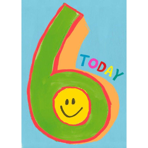 Picture of 6TH BIRTHDAY CARD